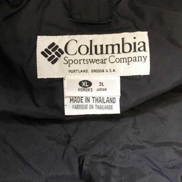 Vintage Columbia Colorblock Double Zip Ski Jacket - Picture 9 of 10